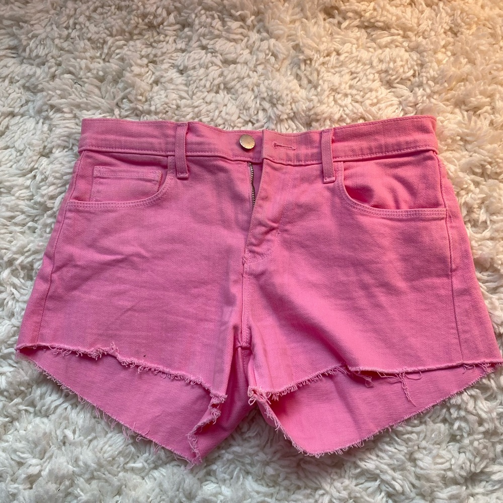 L’AGENCE cutoff shorts size 25